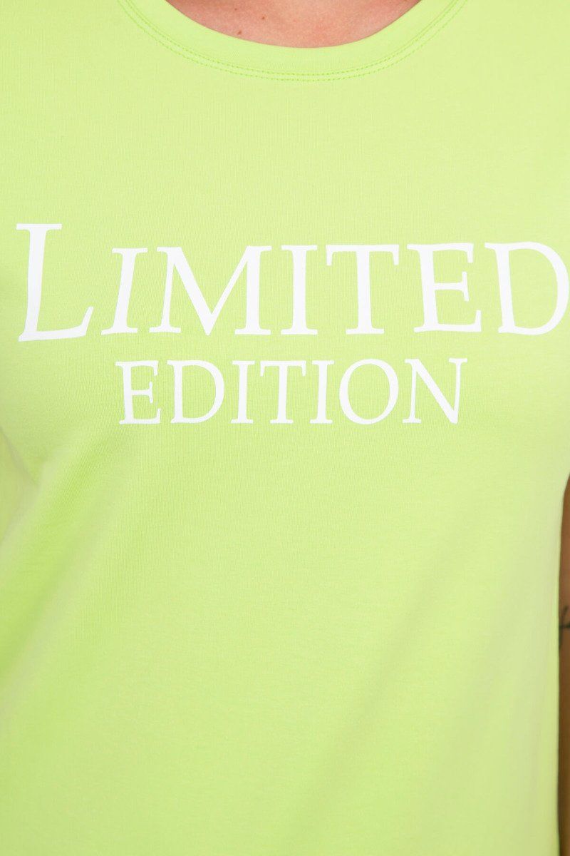 Svetlo zelené dámske tričko s nadpisom