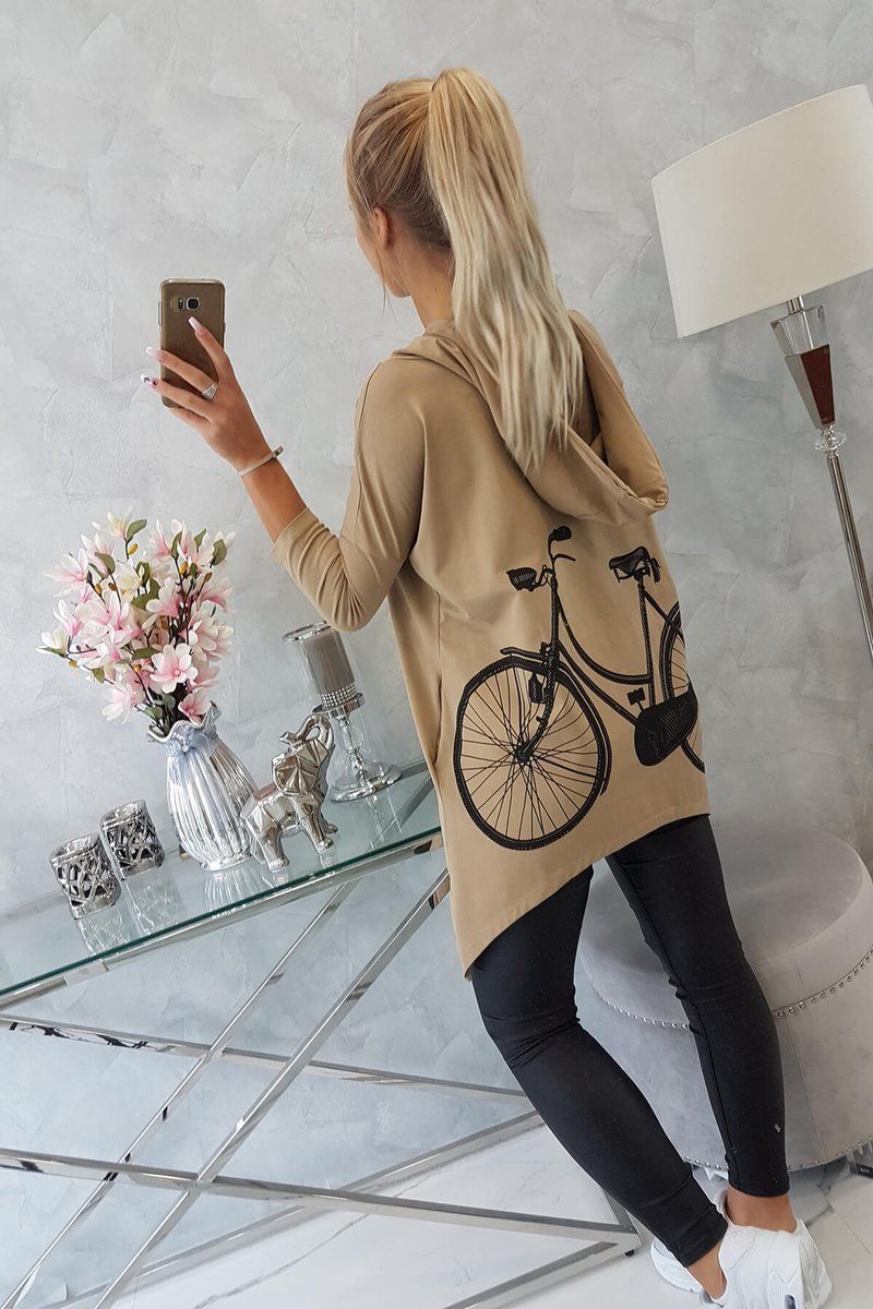 Mikina bike camel