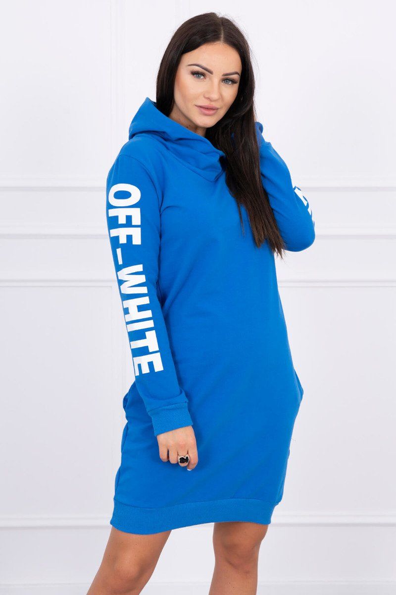 Šaty Off White farba belasá